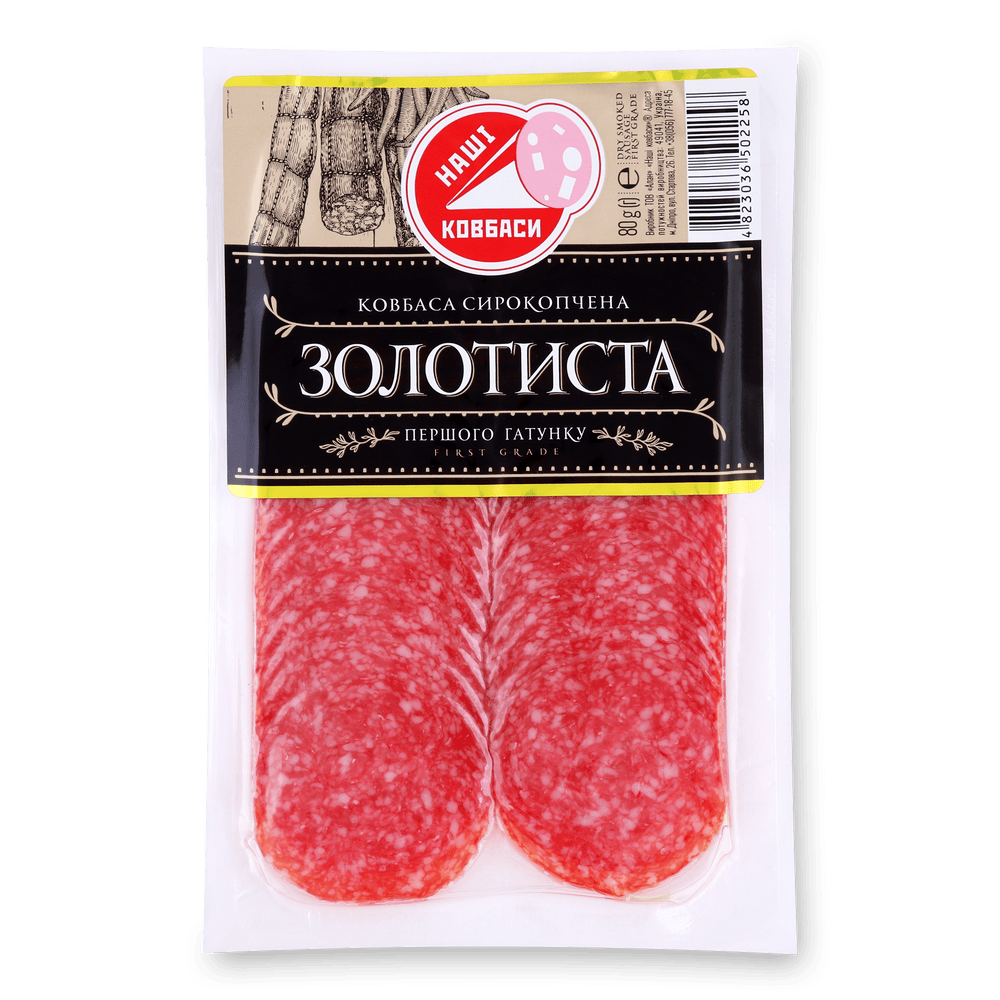 М'ясо-ковбасна нарізка.