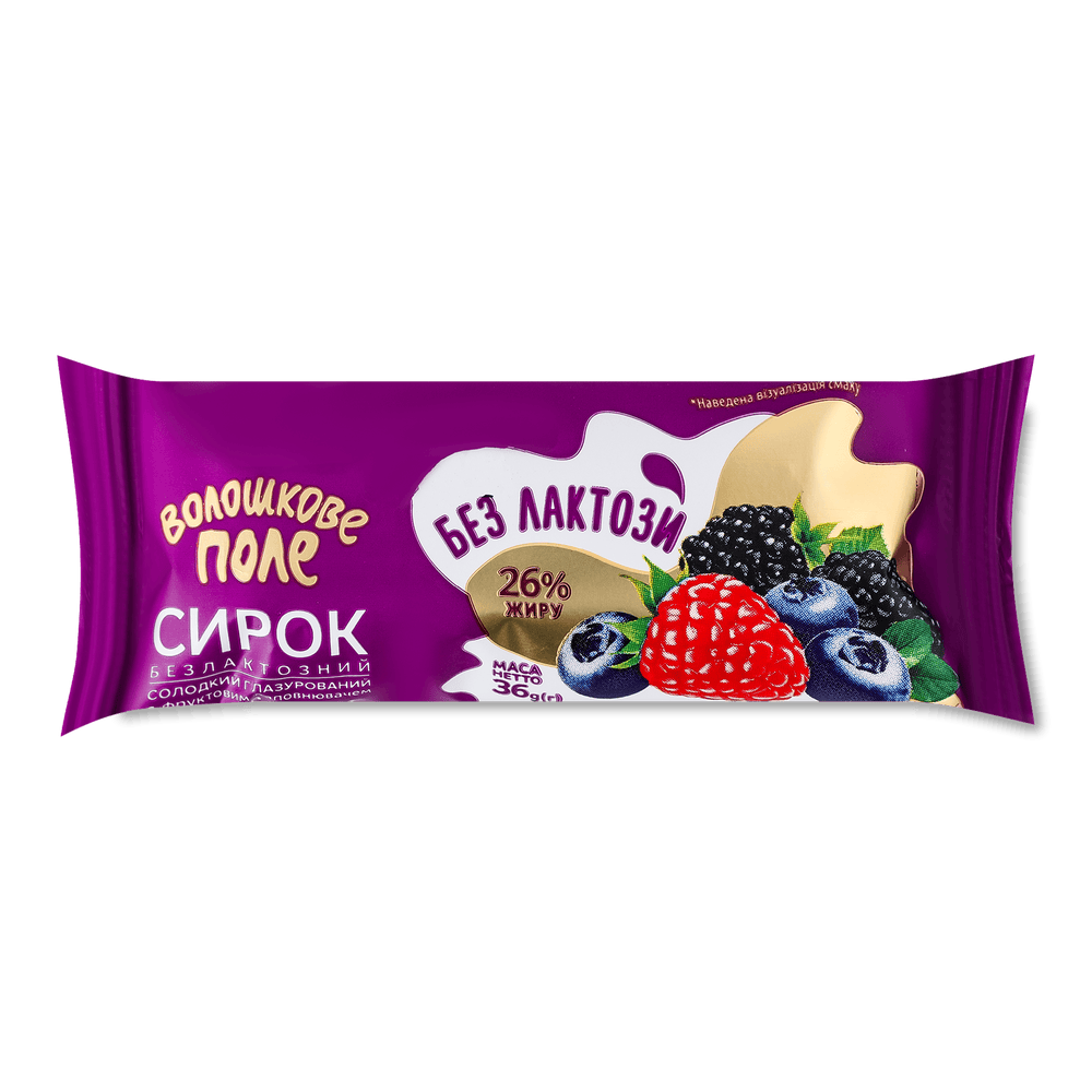 Глазуровані сирки.