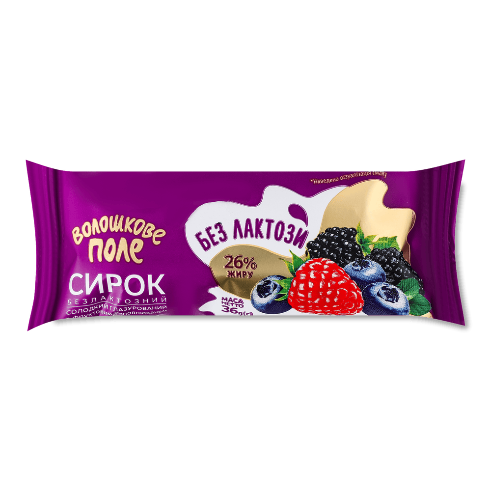 Глазуровані сирки.