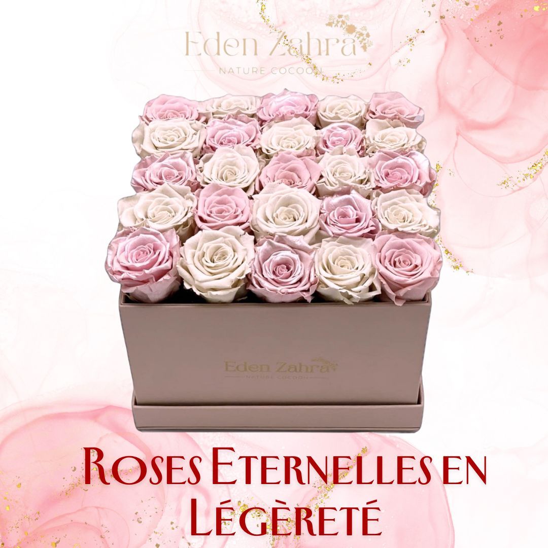 Roses Eternelles En Légèreté