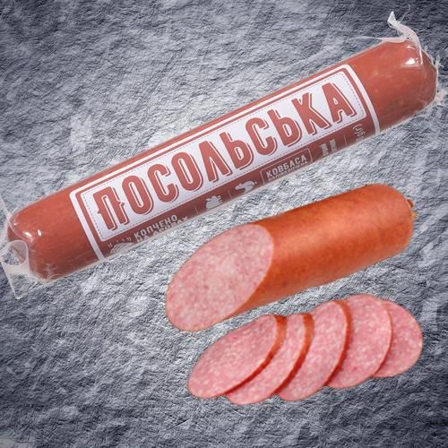 Ковбаса варено-копчена.