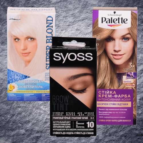 Для волосся "Фарби"