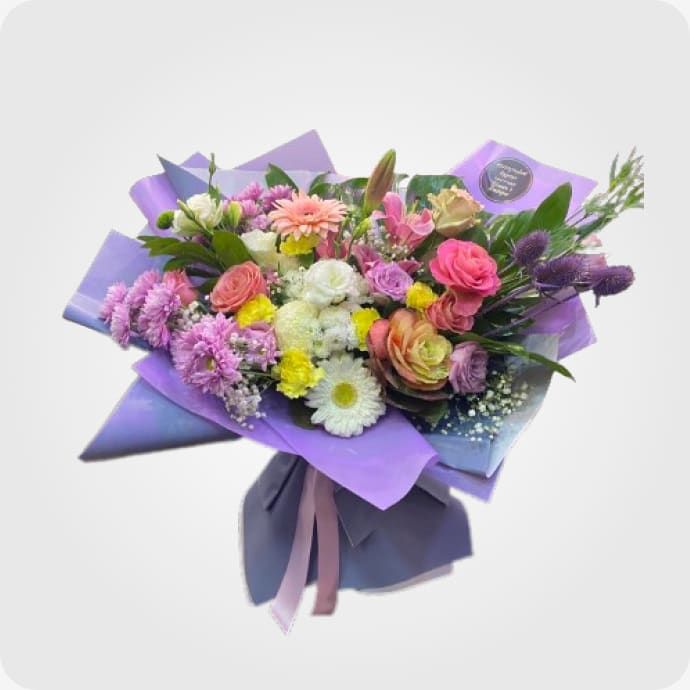 შერეული ყვავილების თაიგული