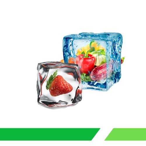 ხილი და ბოსტნეული გაყინული