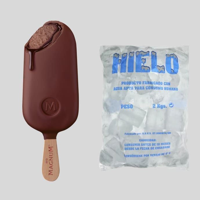 Helados Y Hielo
