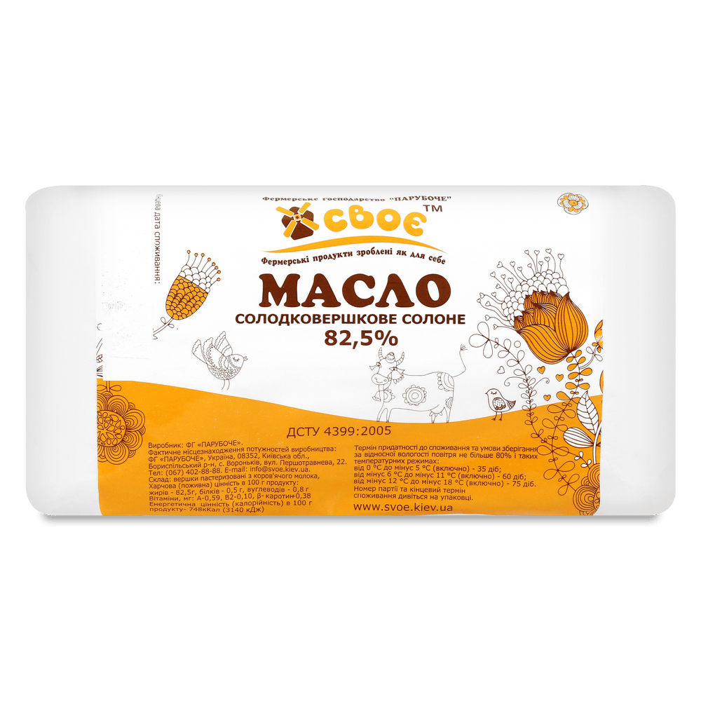 Масло, маргарин, спред