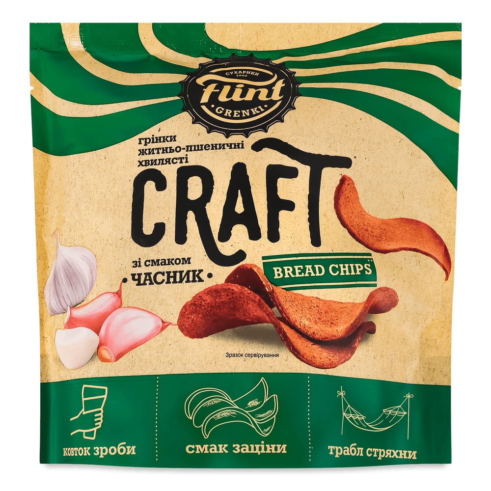 Грінки, сухарики, хлібці