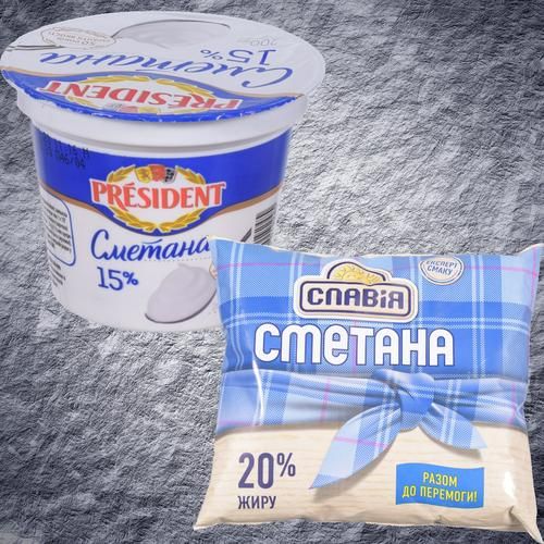 Сметана.