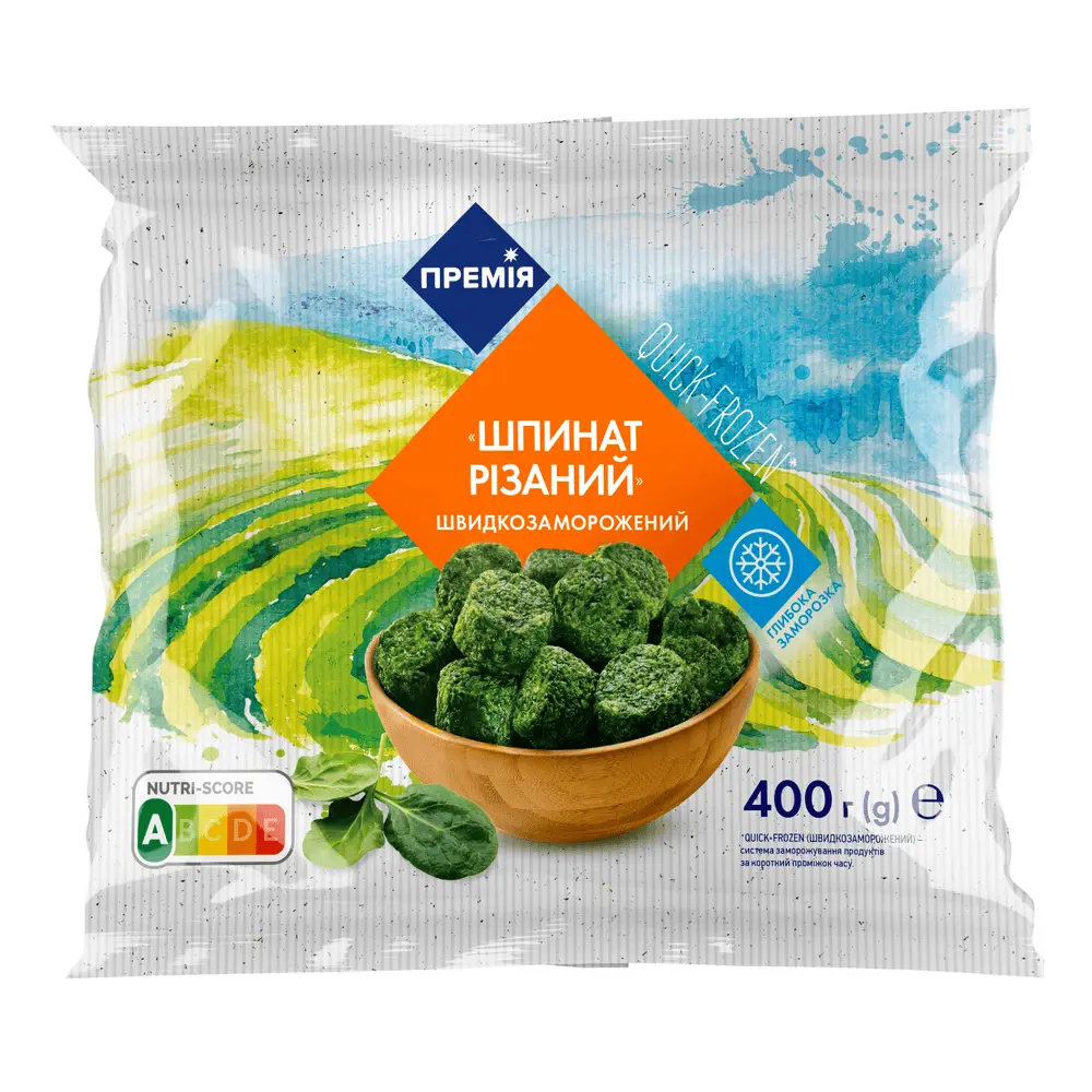 Овочі і фрукти заморожені