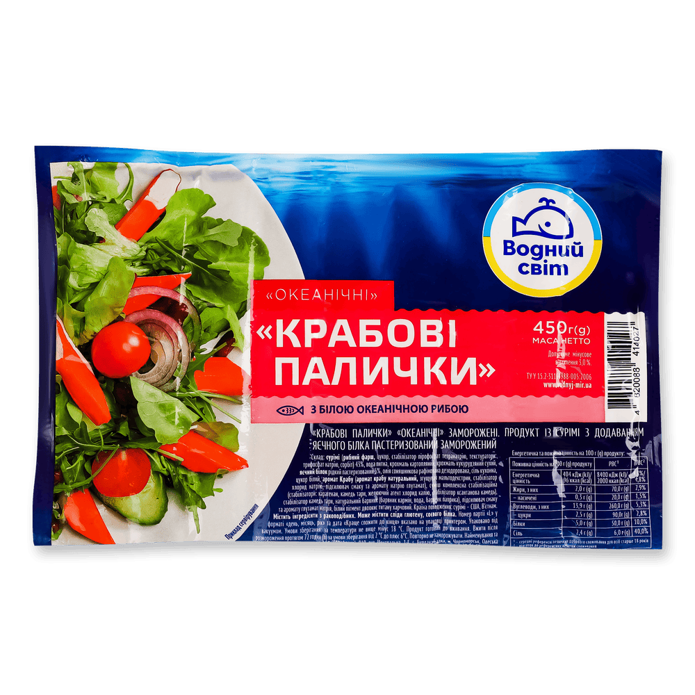 Крабові палички.