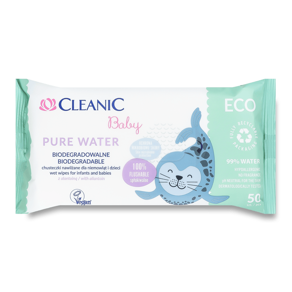 Дитячі вологі серветки.