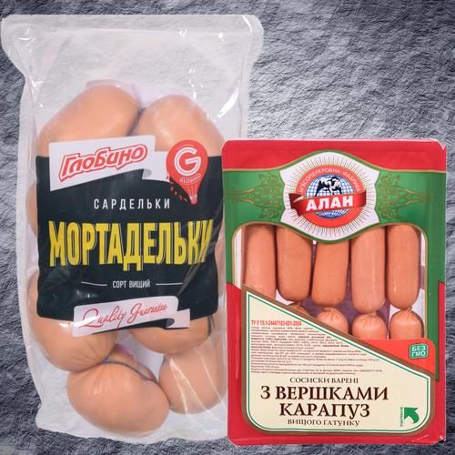 Сосиски і сардельки.
