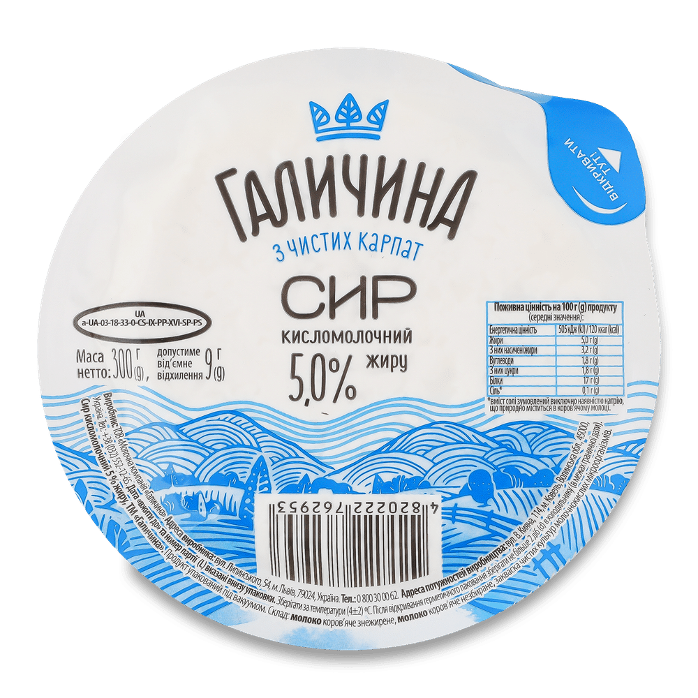 Сир кисломолочний, сирок