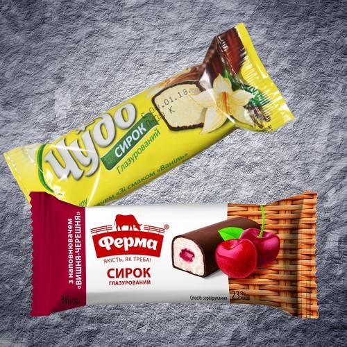 Сирки глазуровані