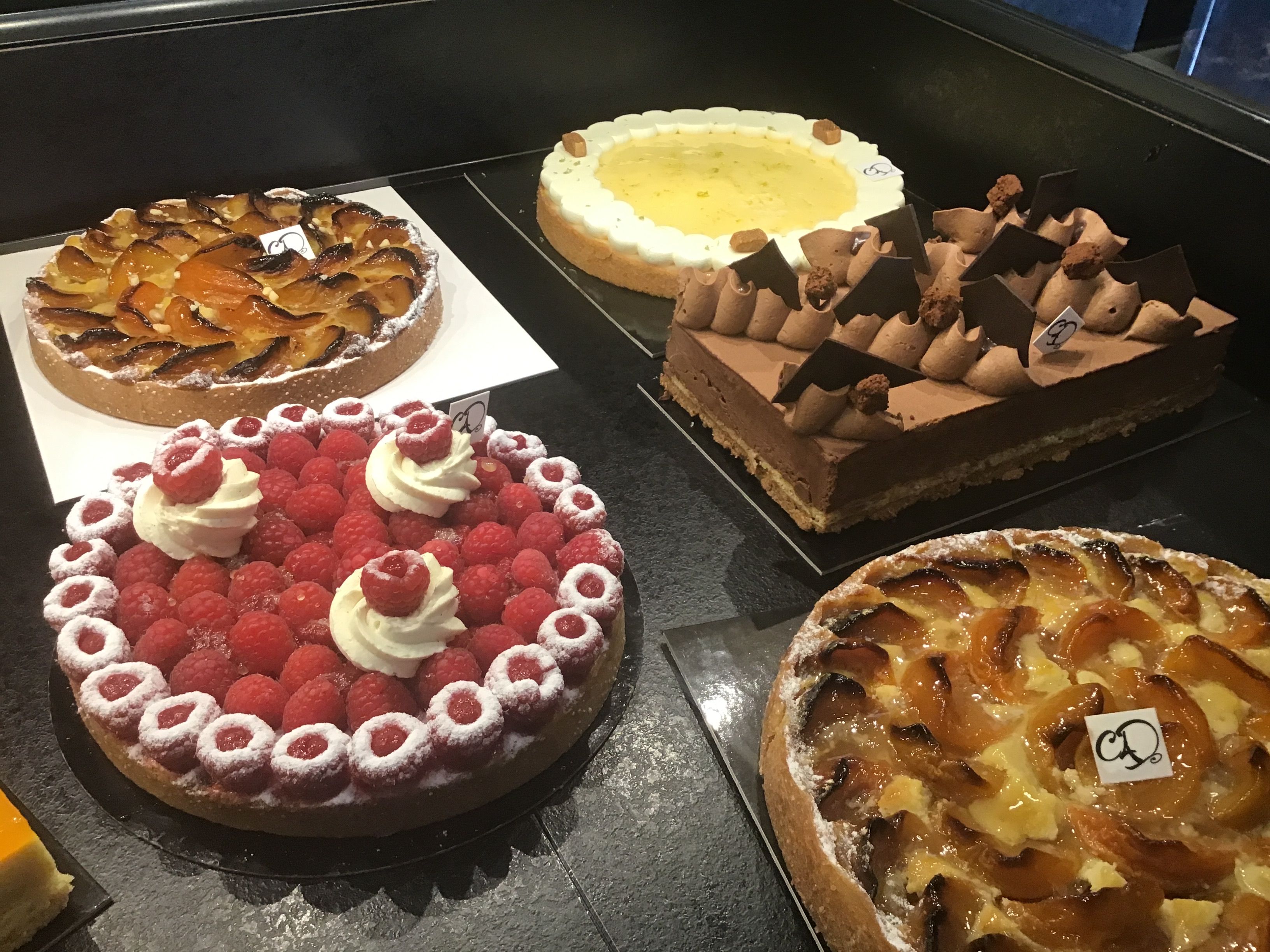 Tartas y postre para compartir