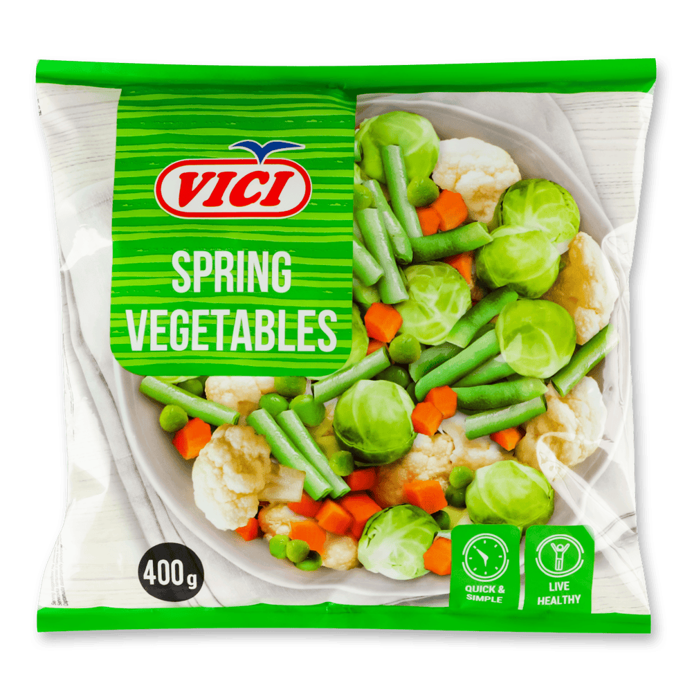 Овочі і фрукти заморожені