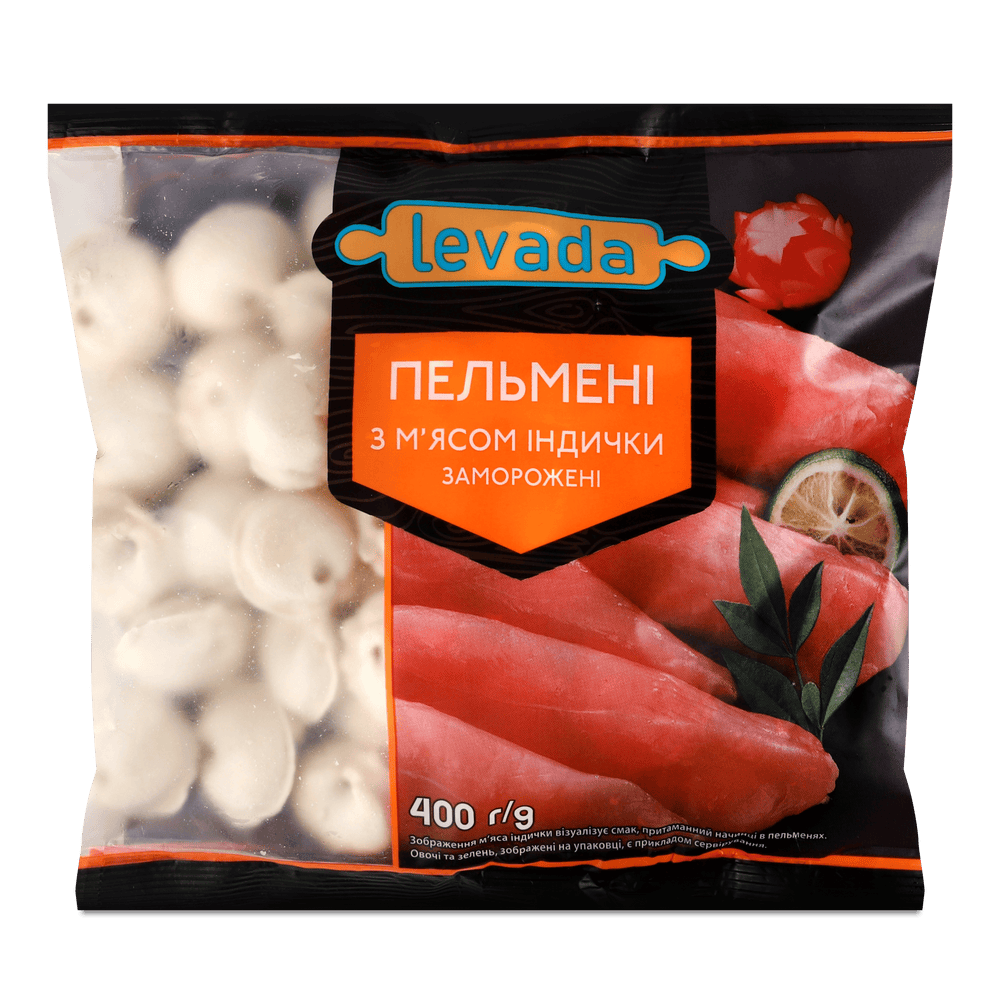 Напівфабрикати і страви заморожені