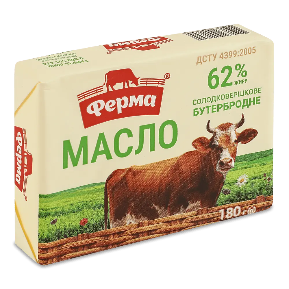 Масло, маргарин, спред