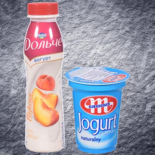 Йогурти.