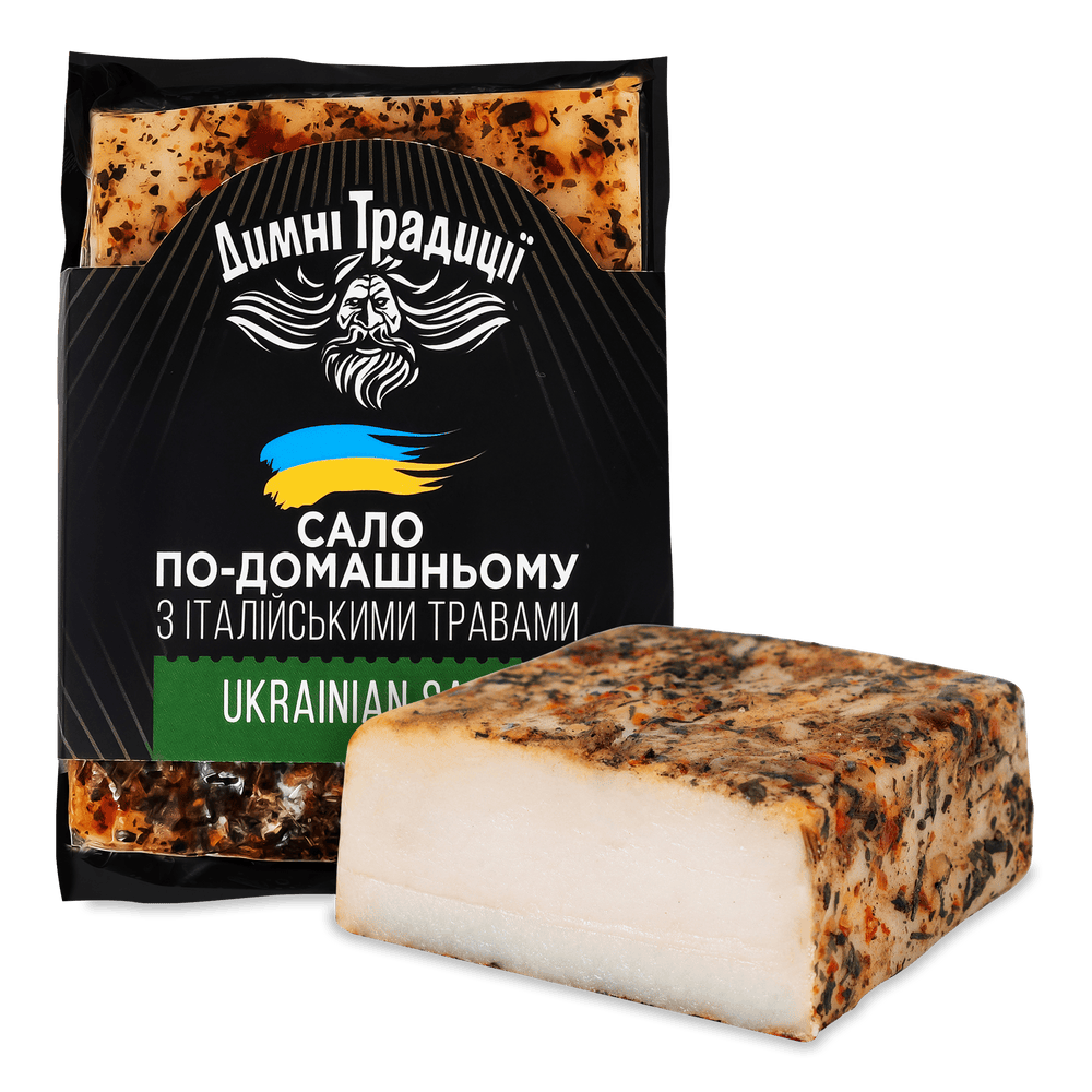 Сало копчене.