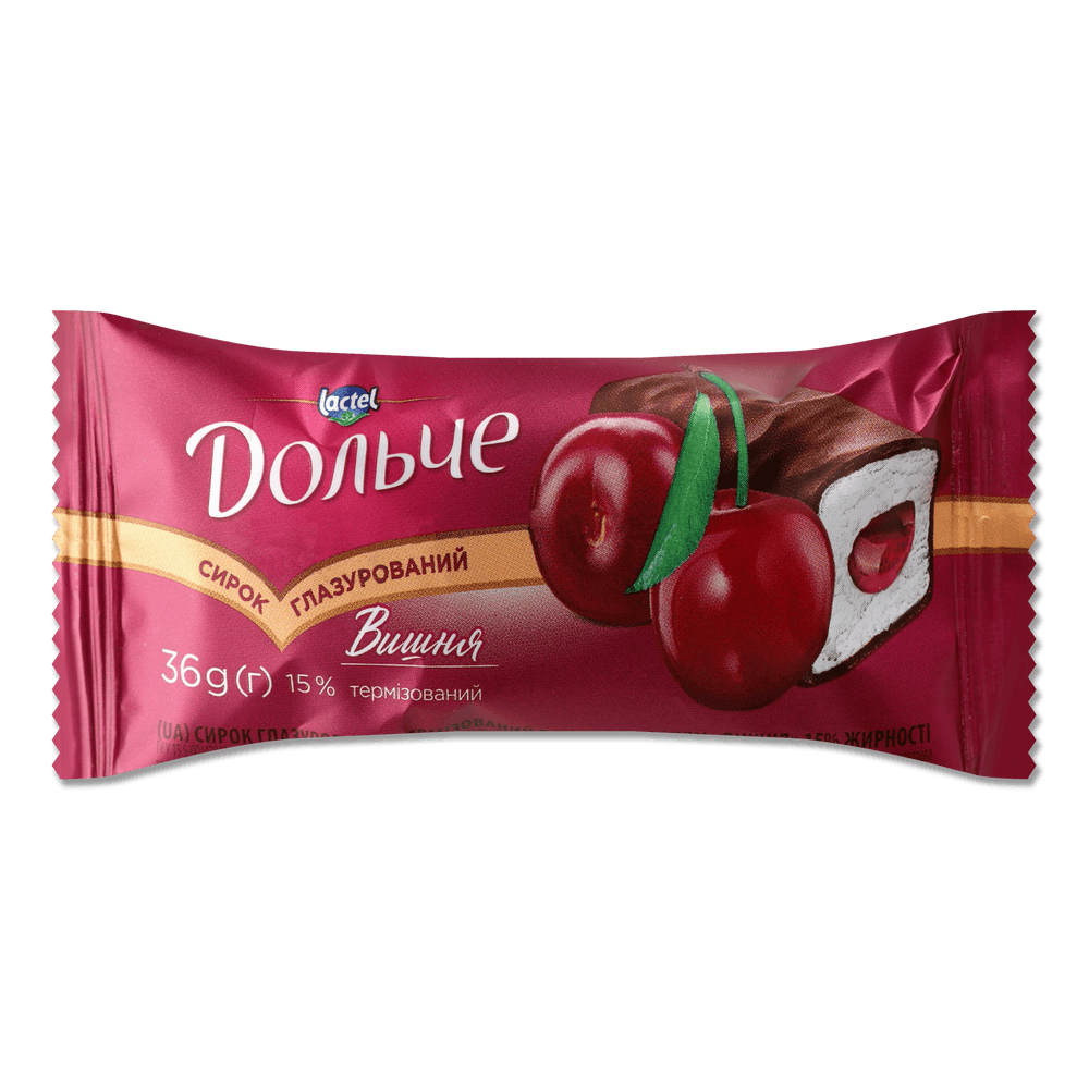 Глазуровані сирки.