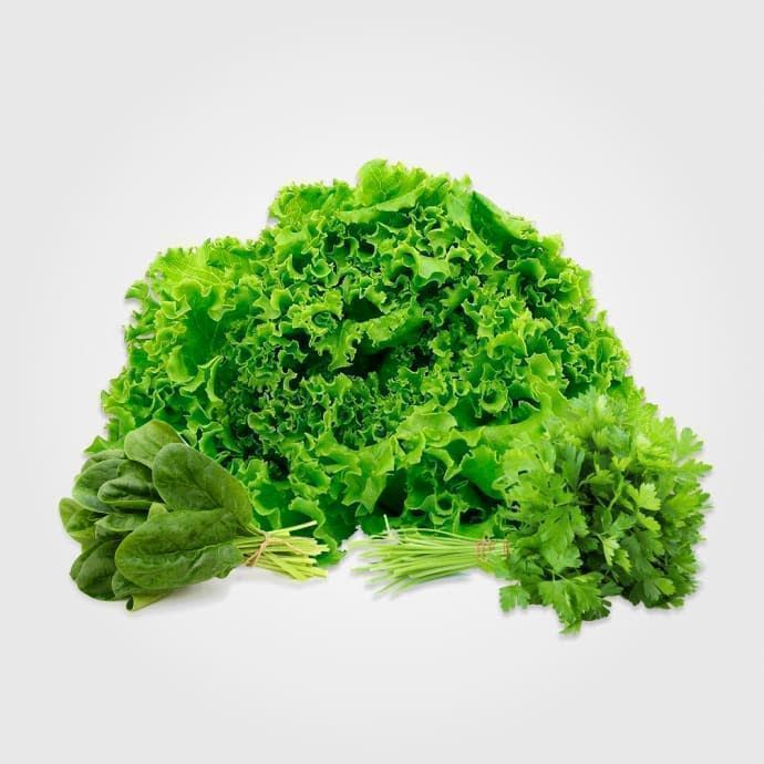 Salate și verdețuri.