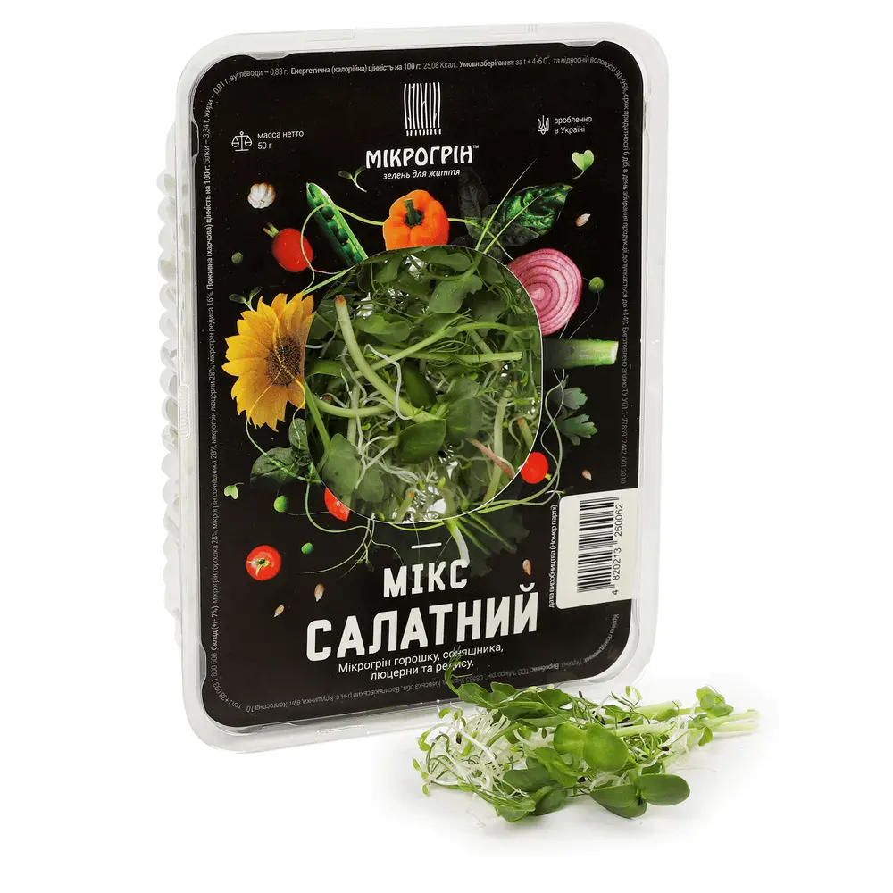 Зелень і салати