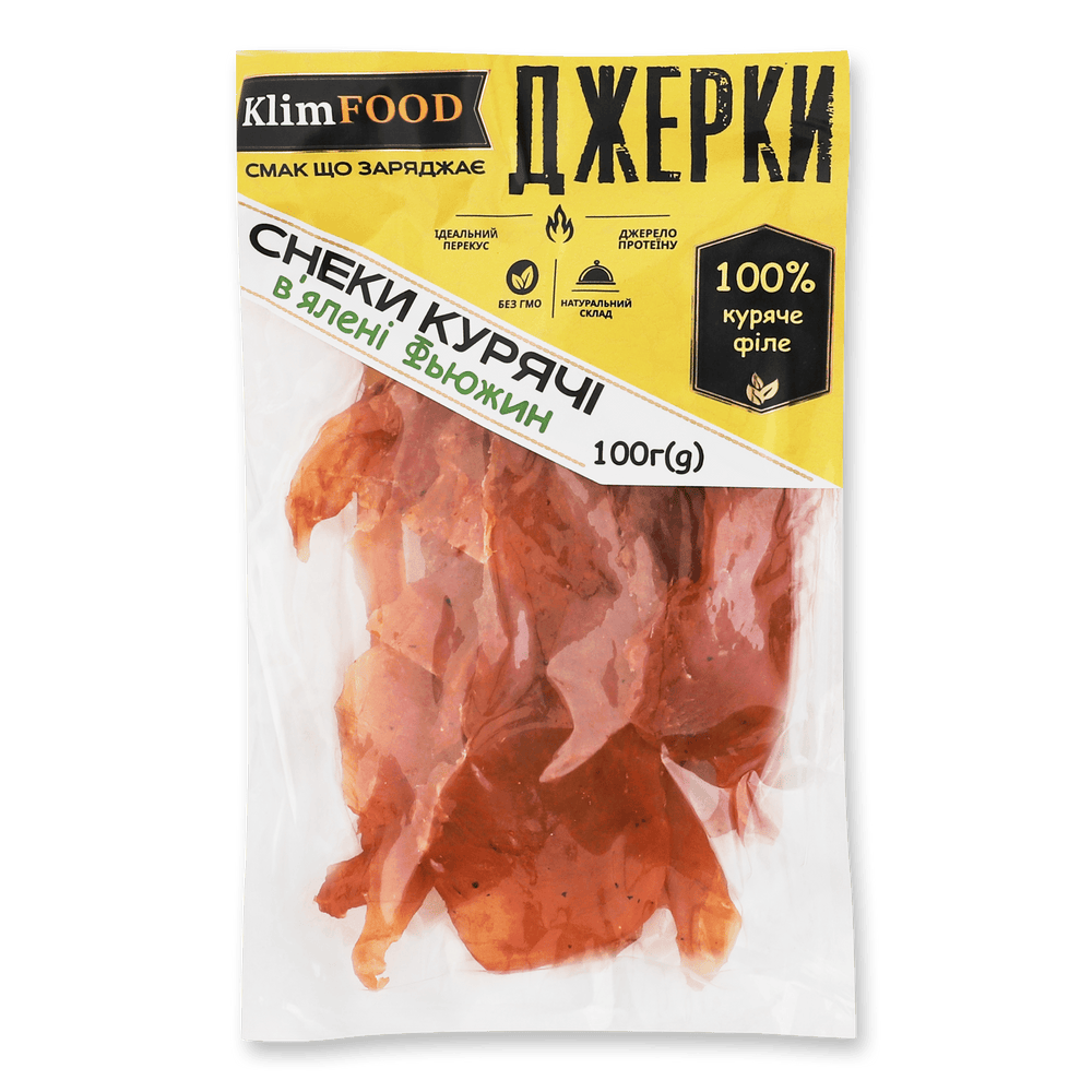 М'ясні снеки.