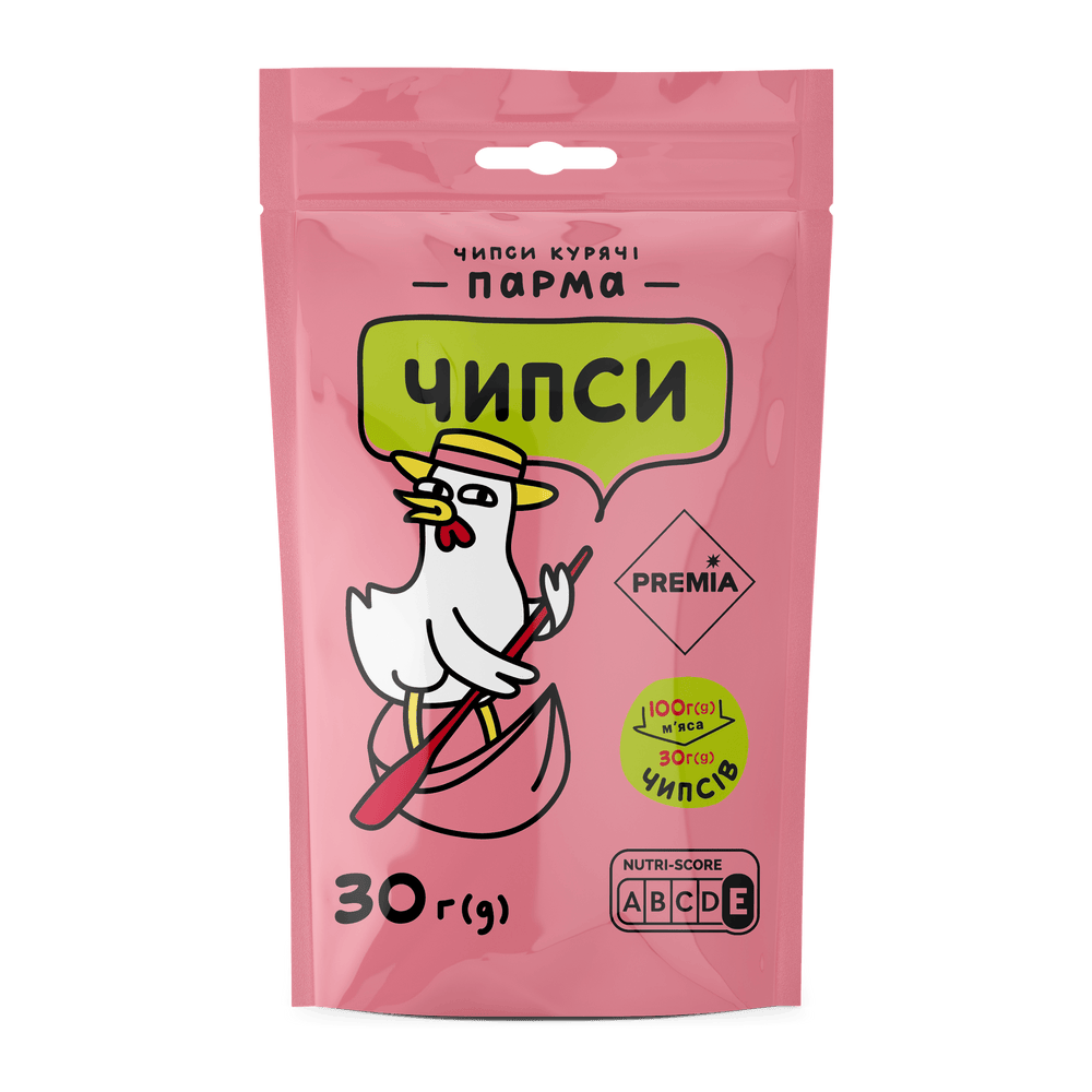 М'ясні чипси і снеки.