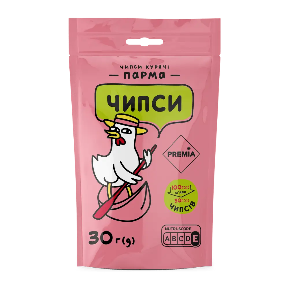 М'ясні чипси і снеки.