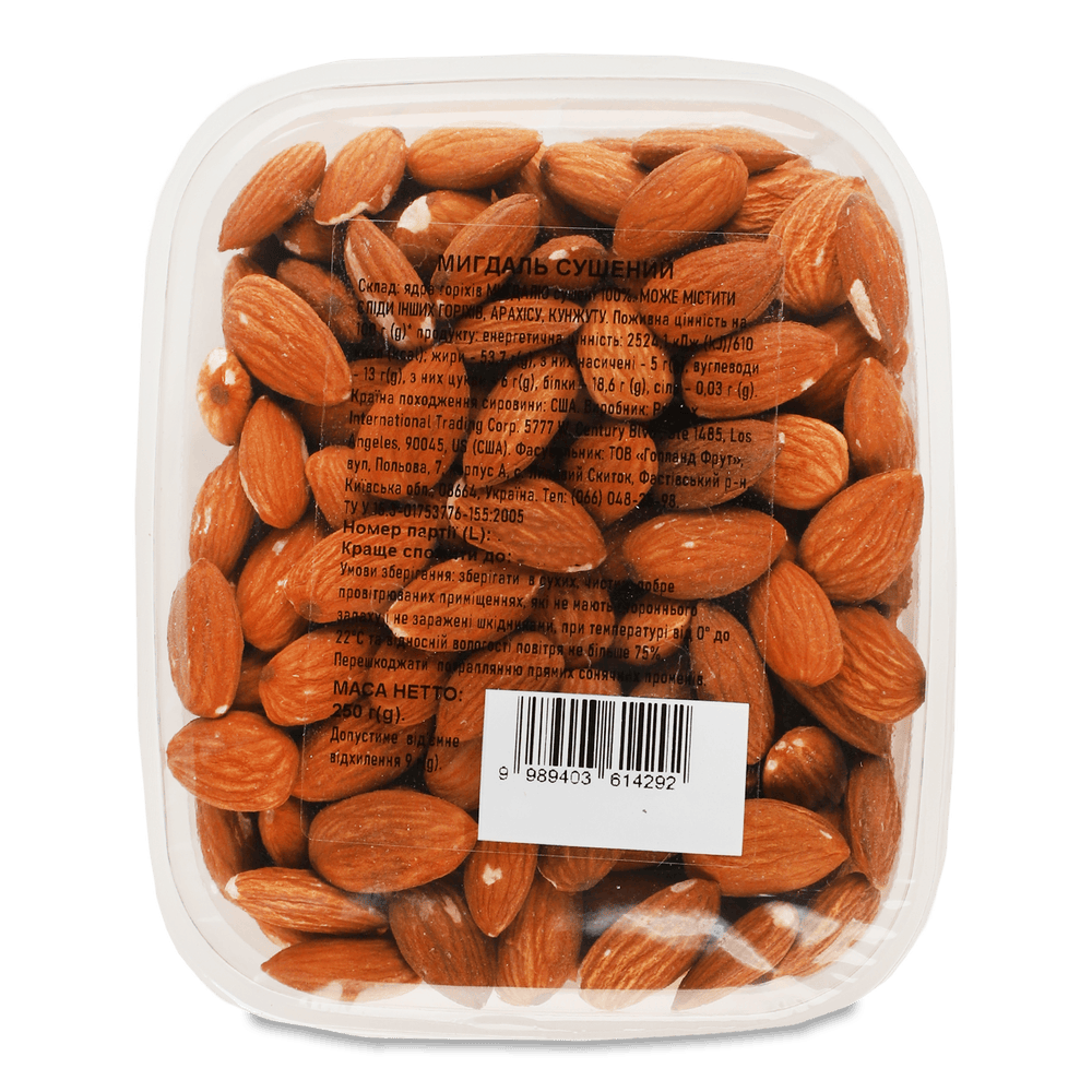 Горіхи і сухофрукти