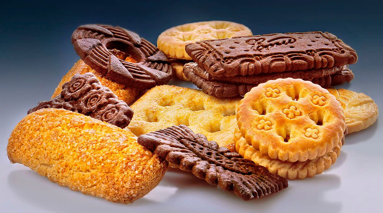 Бисквити без глазура