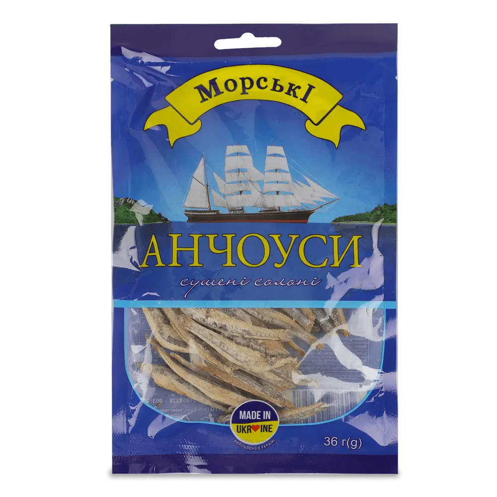 Рибні снеки.