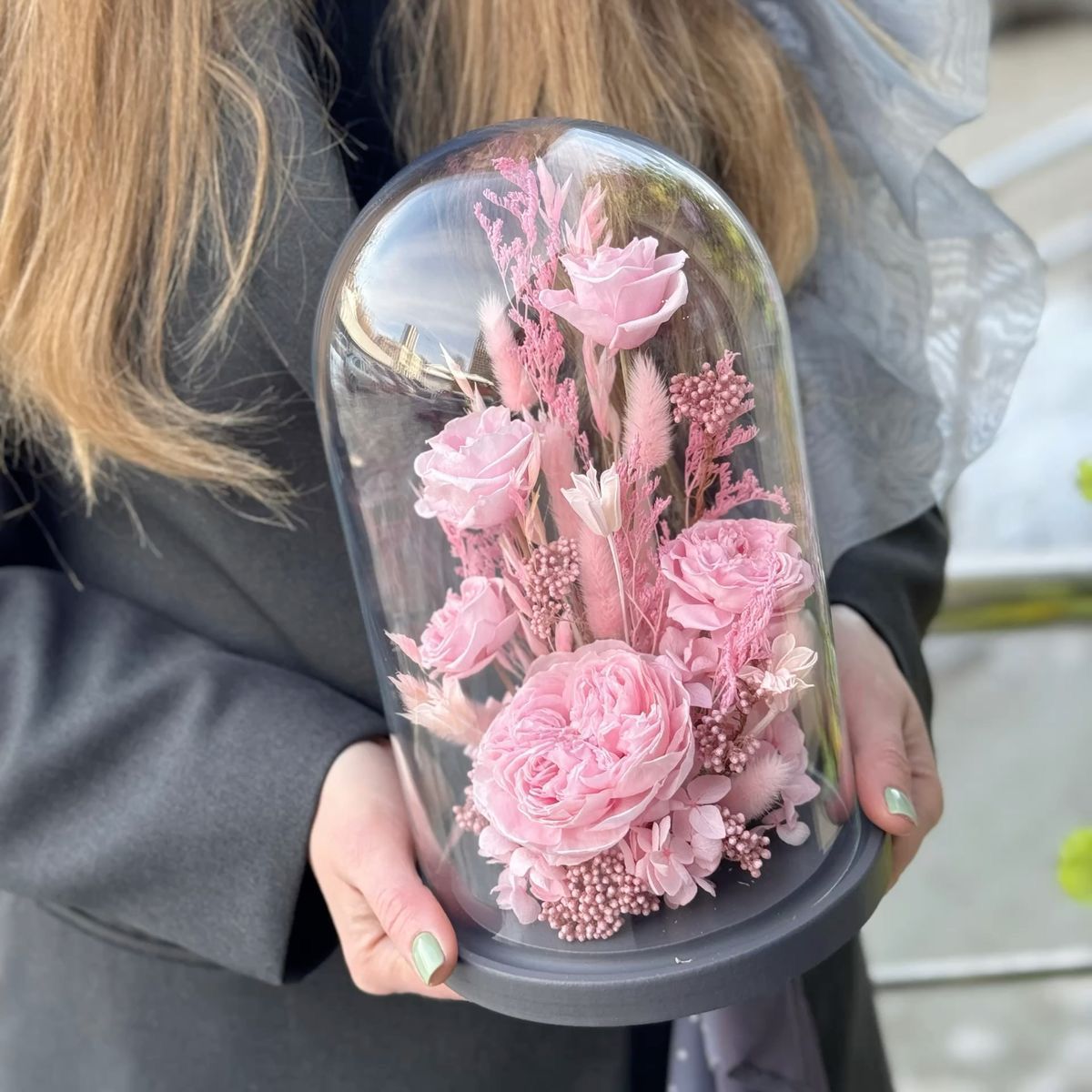 Rose Eternelles En Cloche