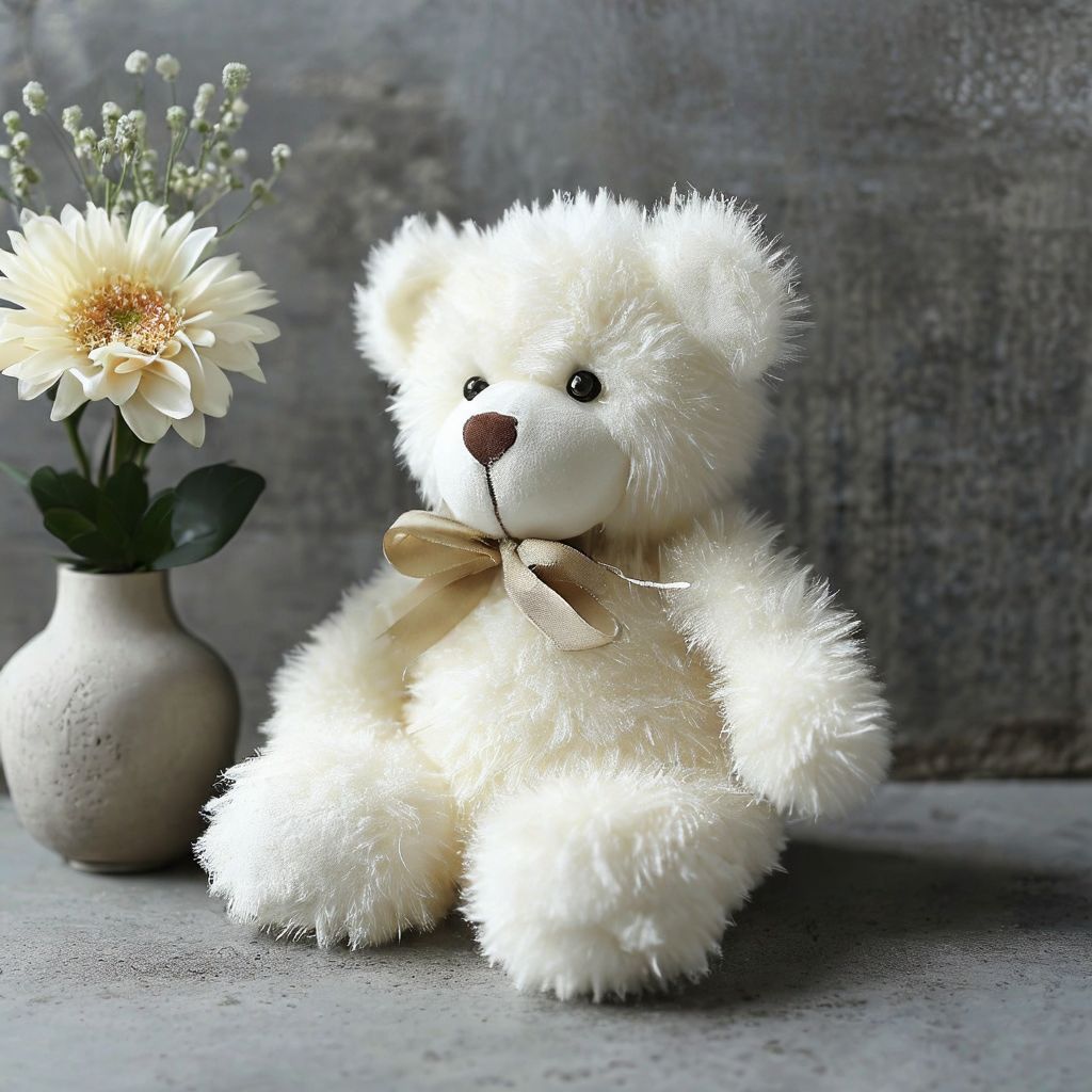 ფუმფულა სათამაშოები, შუშხუნები და ქოთნები