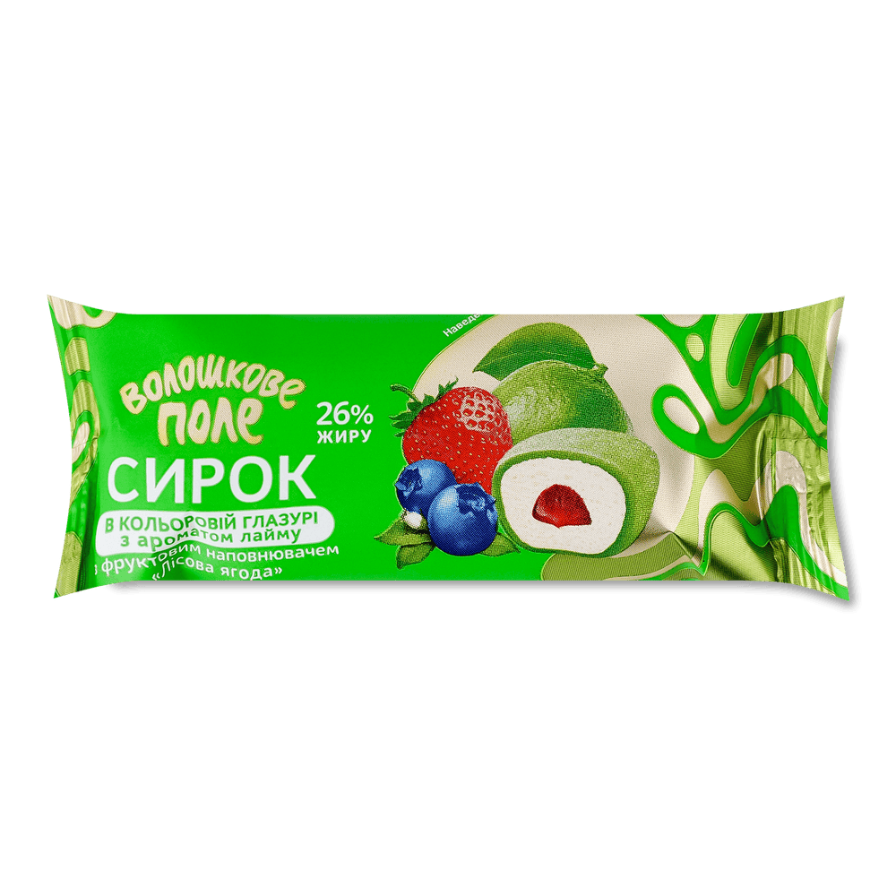 Глазуровані сирки.