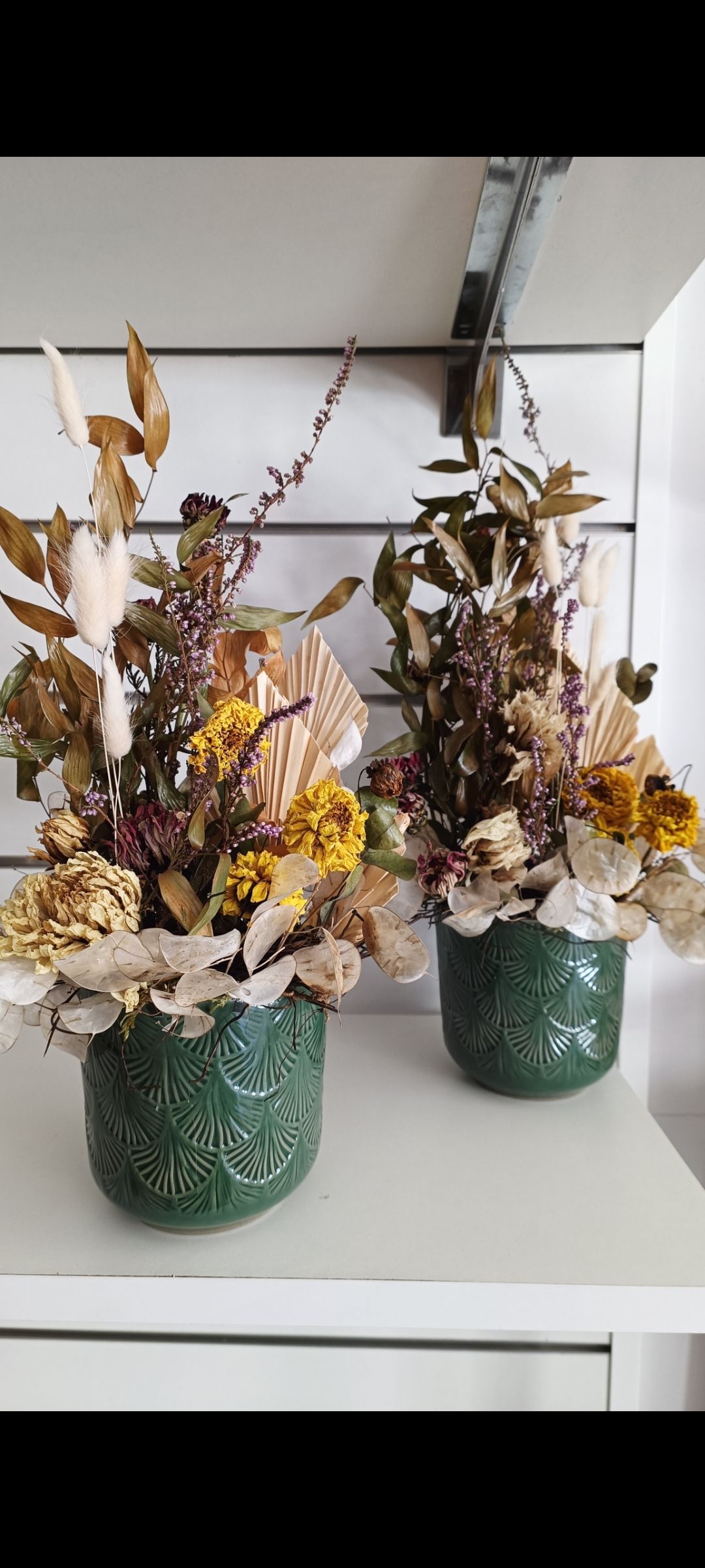 Flores secas y preservadas 