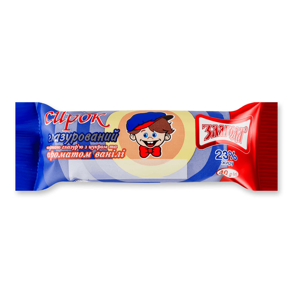 Глазуровані сирки.