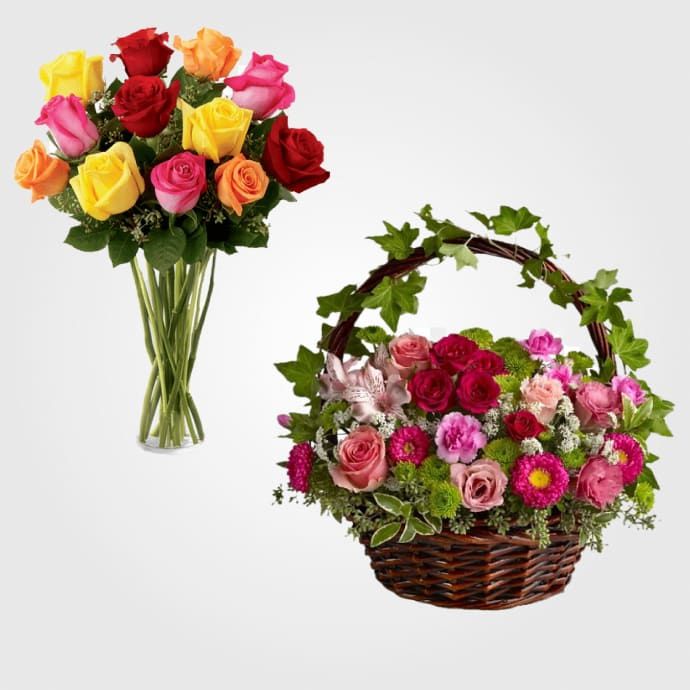 Cesti e bouquet - Festa della Mamma