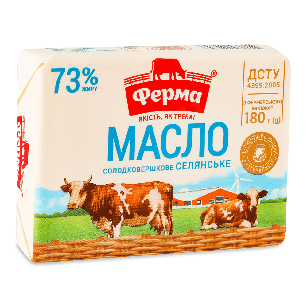 Масло, маргарин, спред