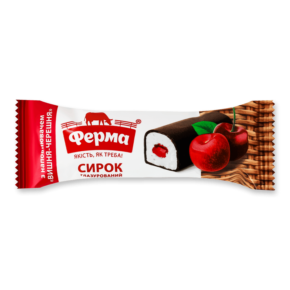 Глазуровані сирки.