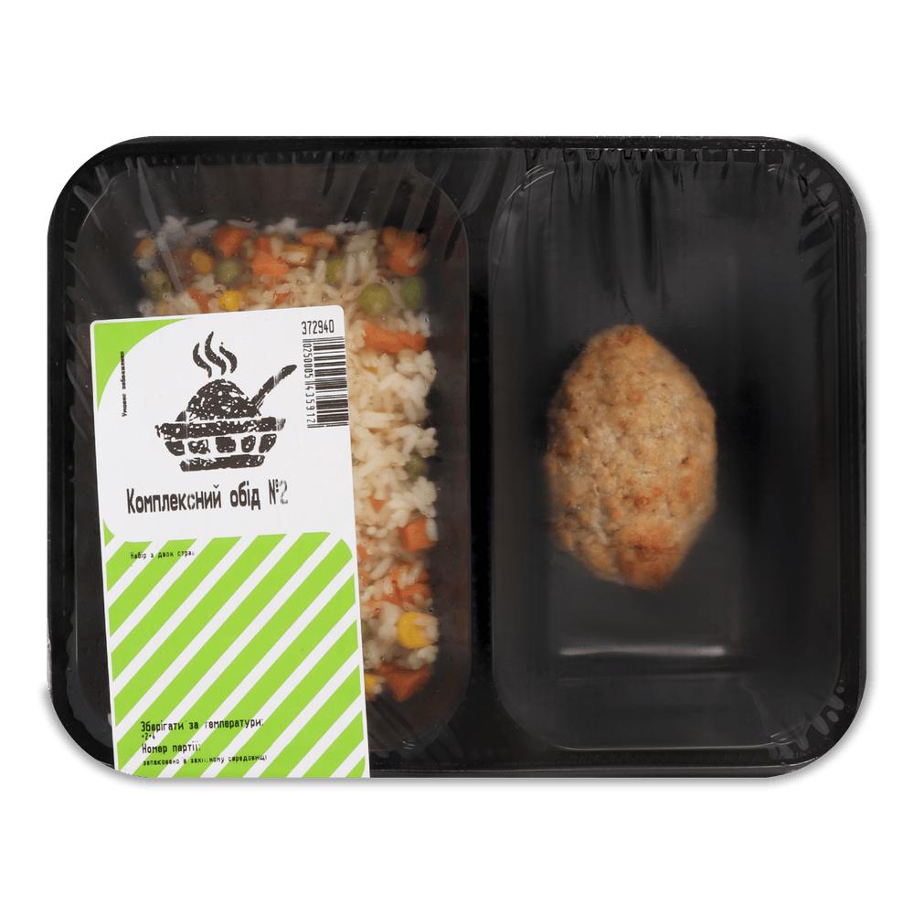 Сніданки та комплексні обіди.