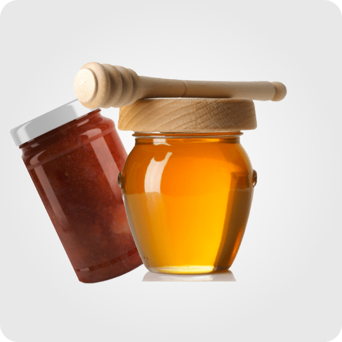 ჯემი,თაფლი და შოკოლადის კრემი