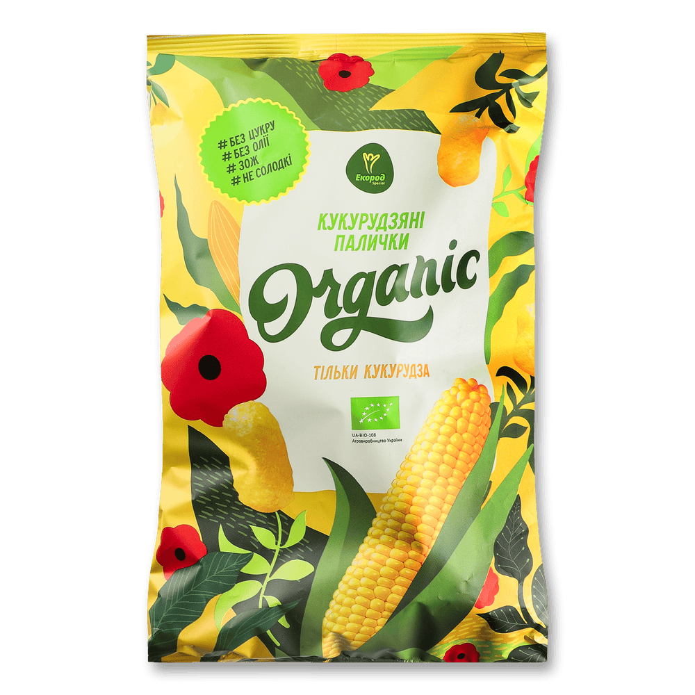 Кукурудзяні палички і попкорн