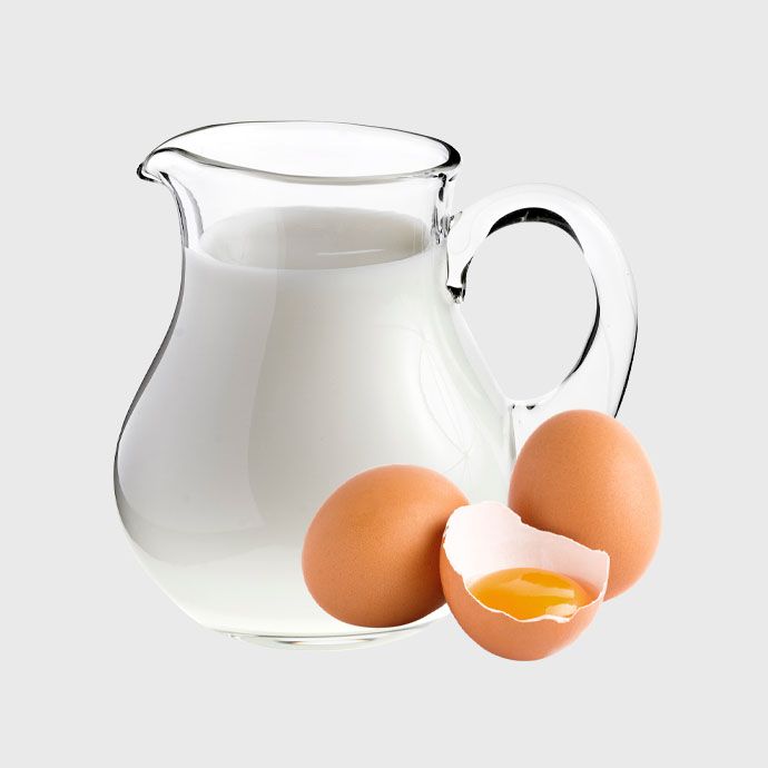 Молочные продукты, яйца