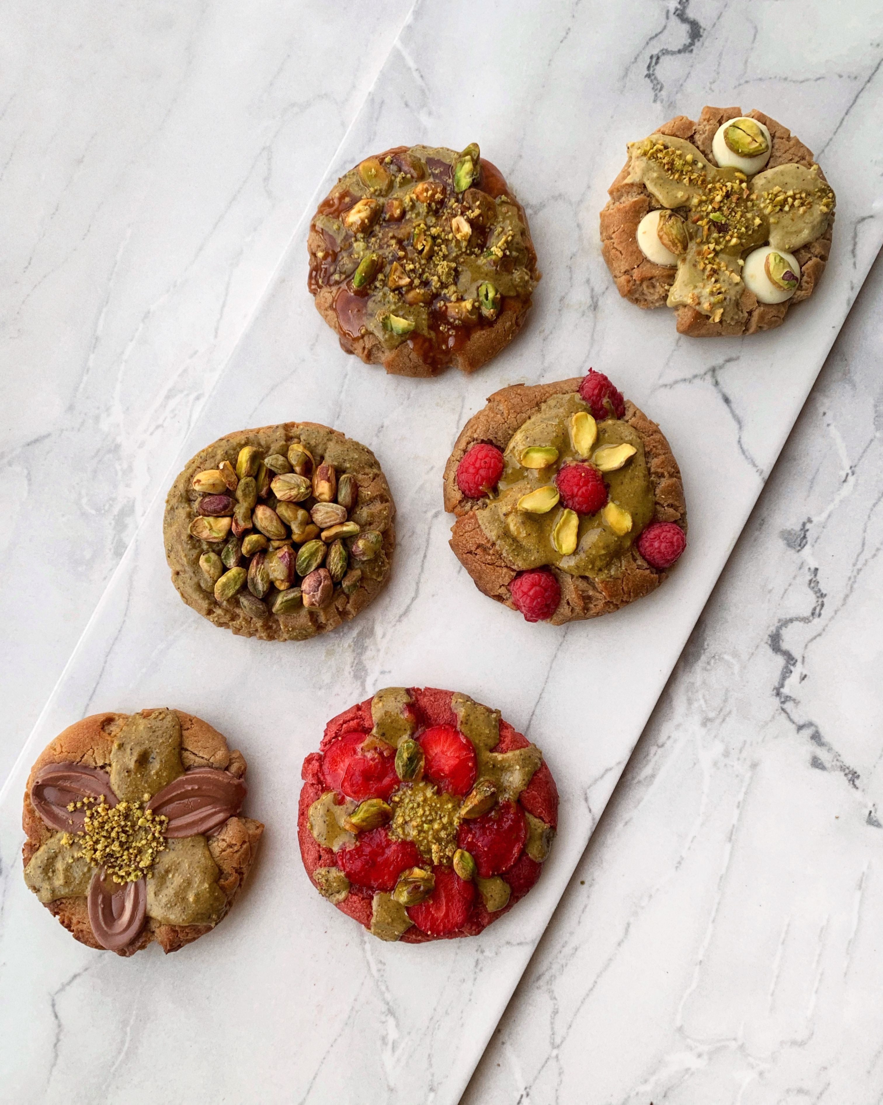 Sélection Pistache 100-130 Grammes/Cookie