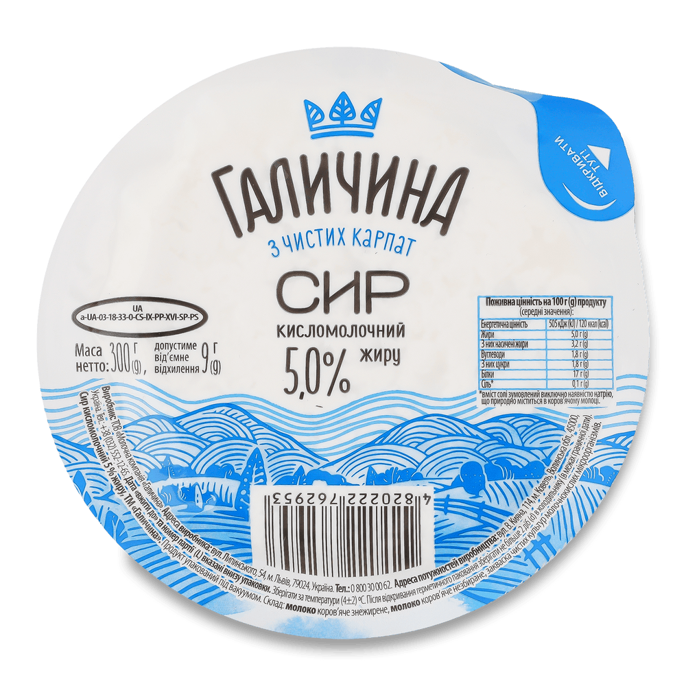 Сир кисломолочний, сирок