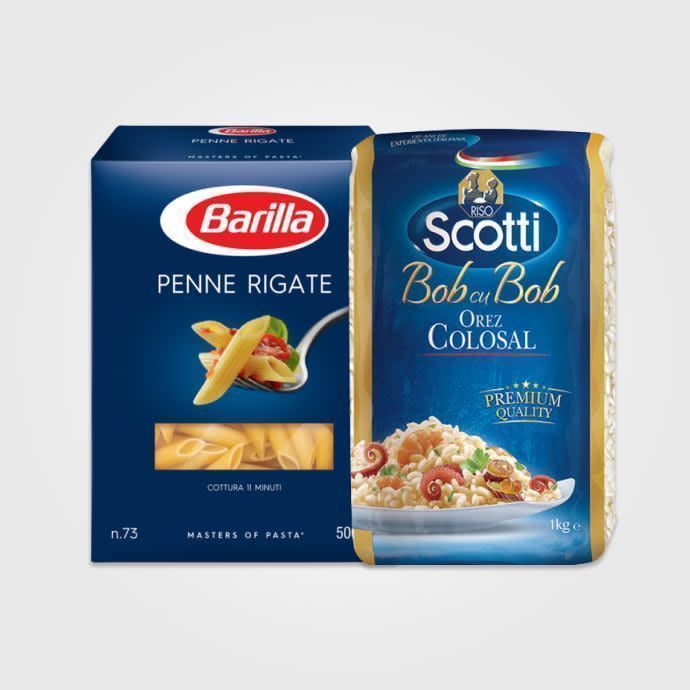 Paste făinoase și orez