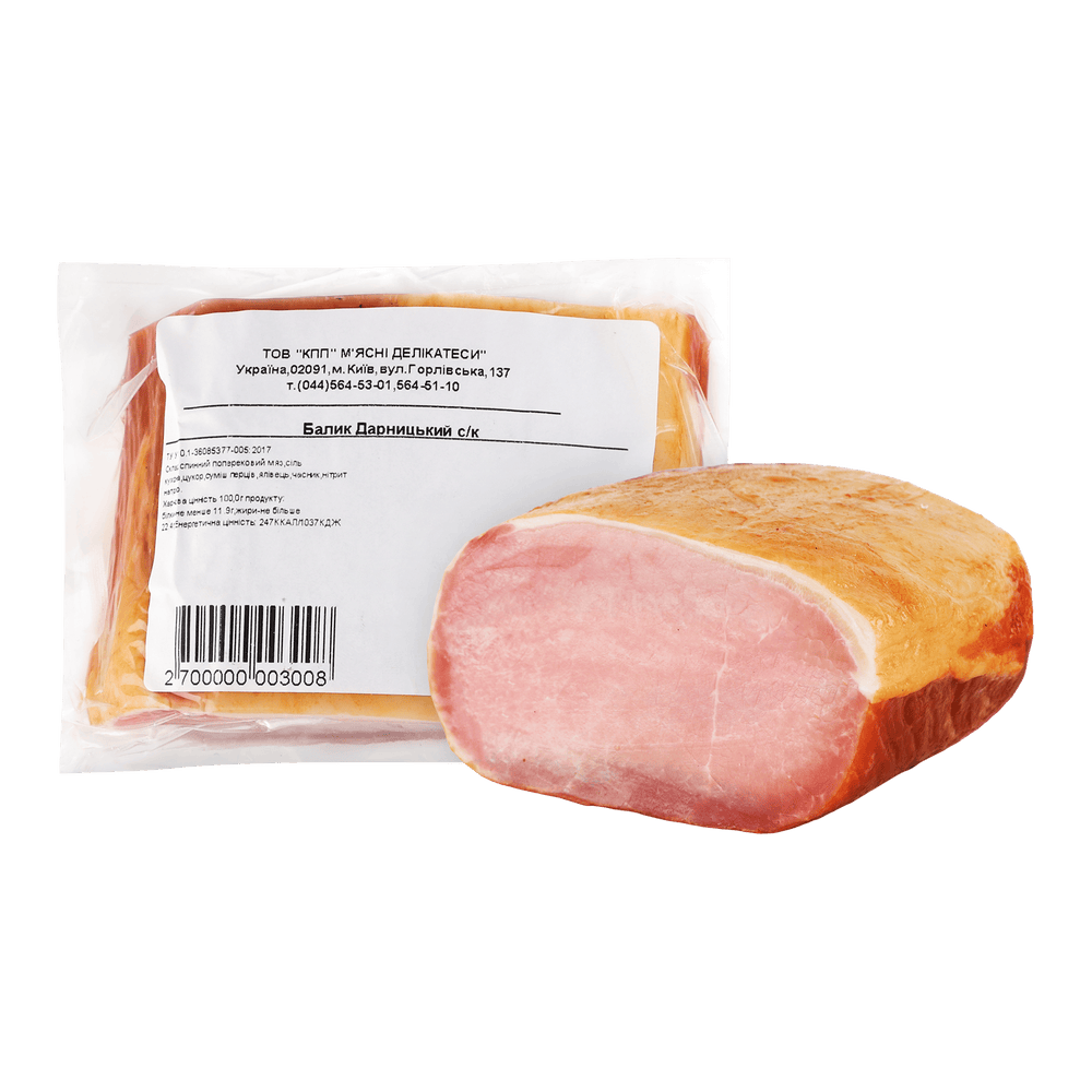 Крафтове м'ясо і ковбаса.