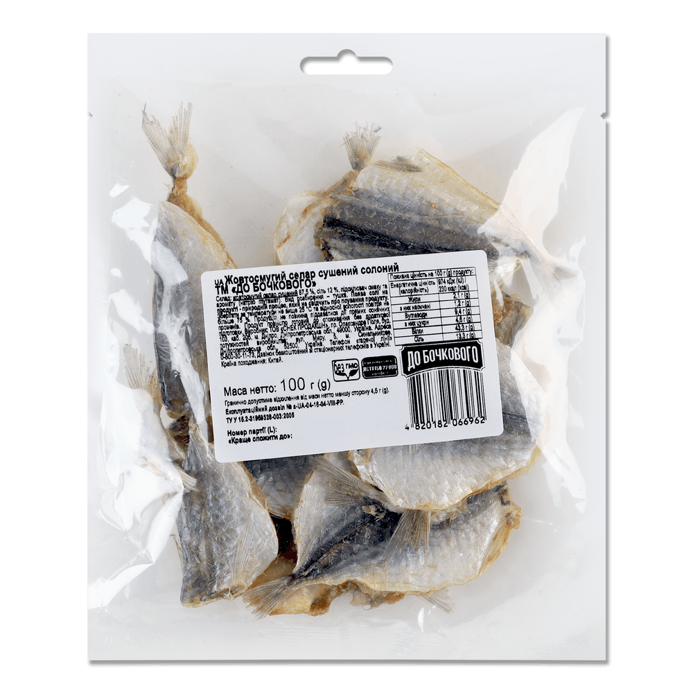 Рибні снеки.